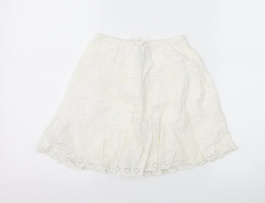 Gap Girls White   A-Line Skirt Size 3 Years