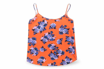 Front view of Papaya women’s multicoloured floral basic blouse, size UK 10