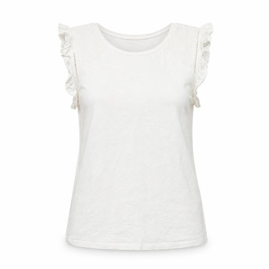 Oasis Womens White   Basic Tank Size S
