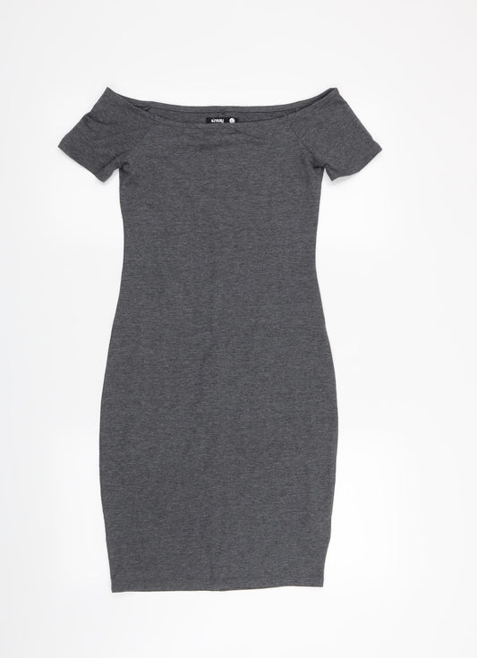 Sinsay Womens Grey   Bodycon  Size XS