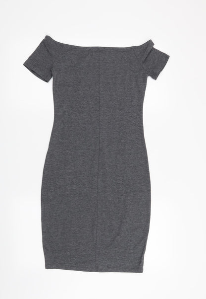 Preloved Sinsay Womens Grey   Bodycon  Size XS - Back