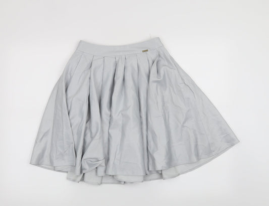 Mohito Womens Grey   Pleated Skirt Size 6