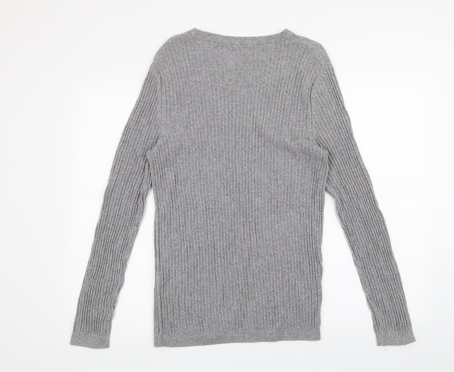 River Island Mens Grey   Pullover Jumper Size L
