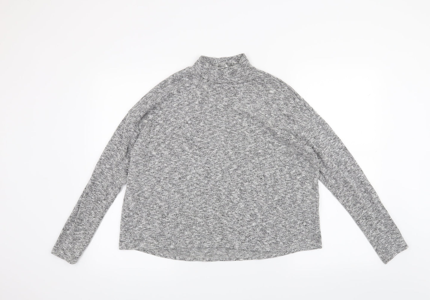 H&M Womens Grey   Pullover Jumper Size S