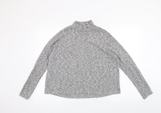 H&M Womens Grey   Pullover Jumper Size S