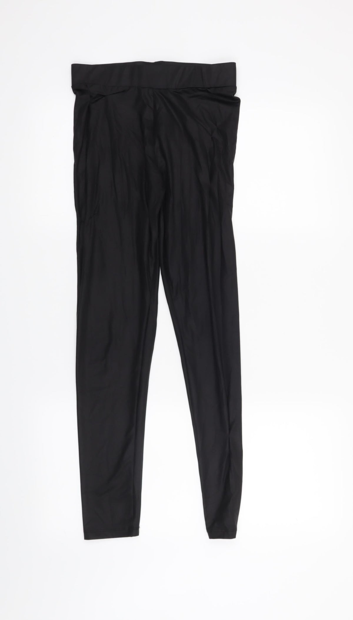 Additional front view of New Look women’s black jegging trousers, size UK 8, 26-inch leg