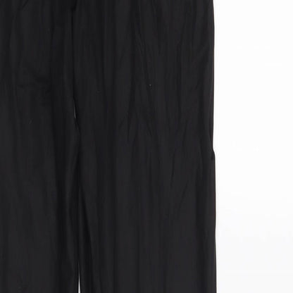 Brand and care label for New Look women’s black jegging trousers, size UK 8, 26-inch leg