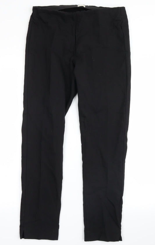ecru Womens Black   Trousers  Size 8