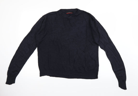 PIERE CANDIN Mens Blue   Pullover Jumper Size L