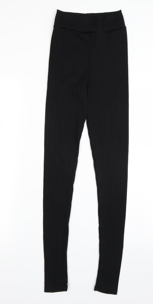 I SAW IT FIRST Womens Black    Leggings Size 6 L29 in