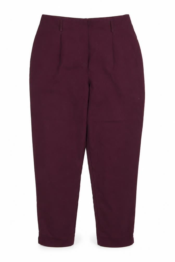 Newlook Womens Purple   Trousers  Size 12 L27 in