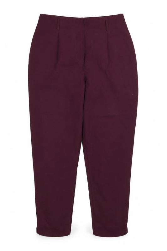 Newlook Womens Purple   Trousers  Size 12 L27 in