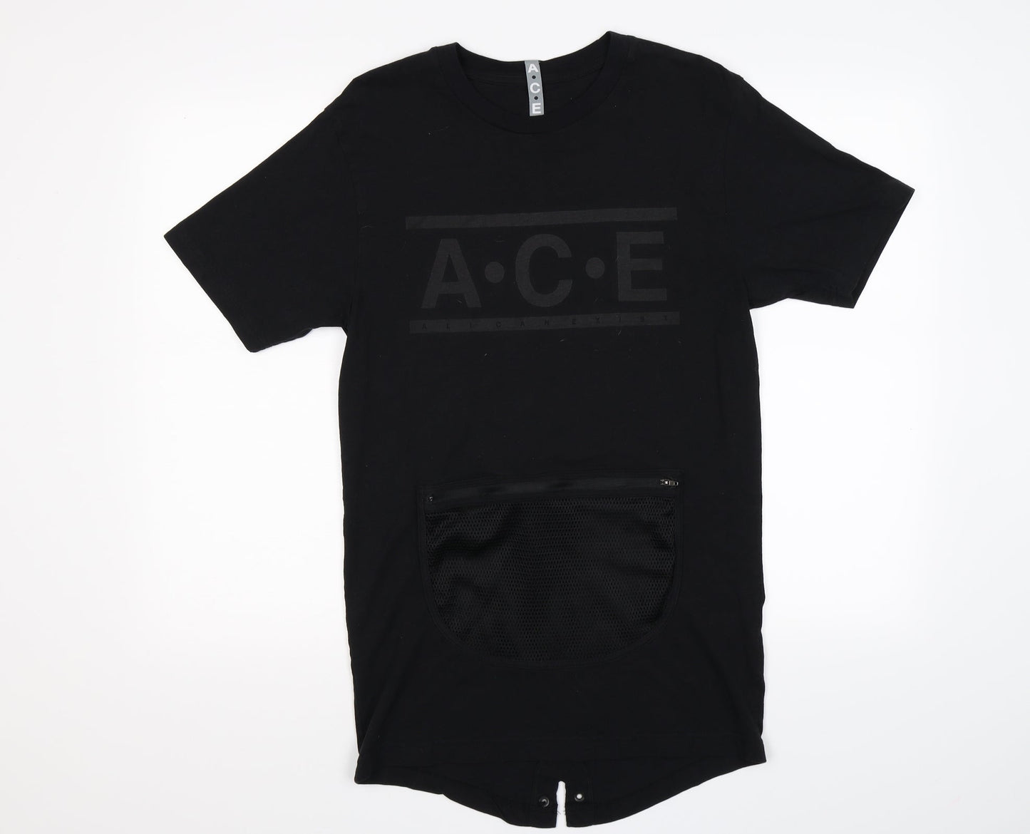 A.C.E Mens Black    T-Shirt Size M  - All Can Exist