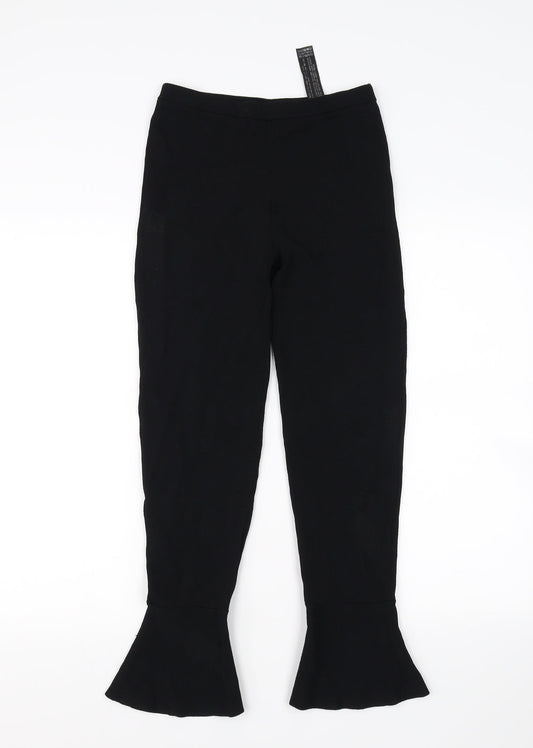 Zara Womens Black   Trousers  Size M L25 in