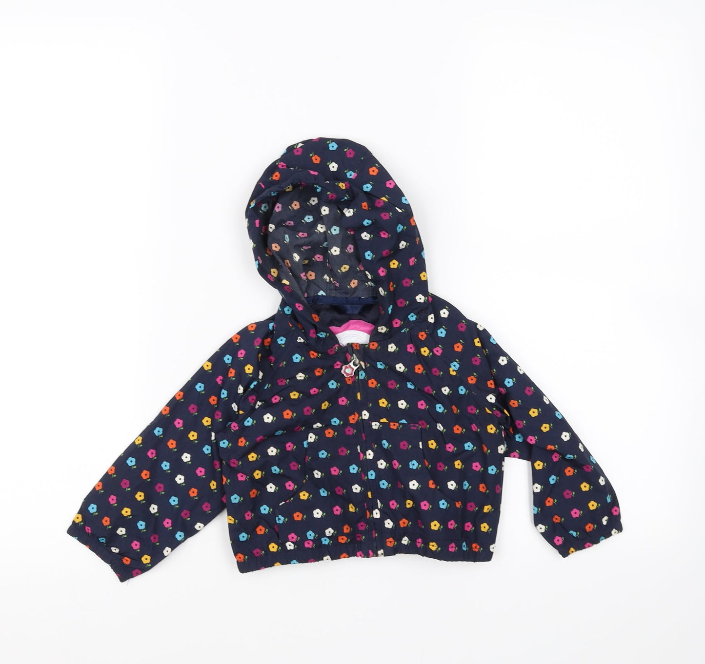 Gap Baby Blue Floral  Jacket Coat One Size