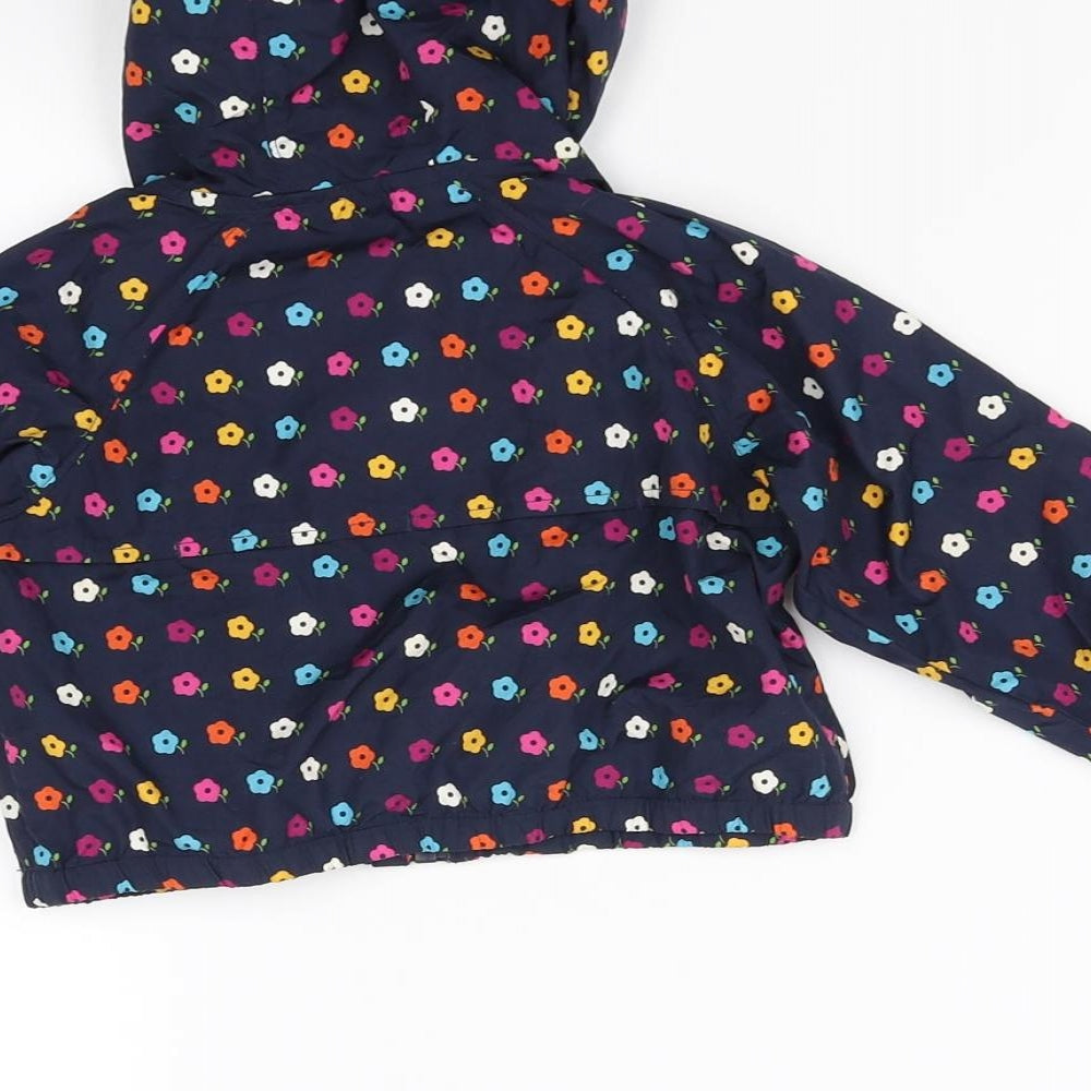 Gap Baby Blue Floral  Jacket Coat One Size