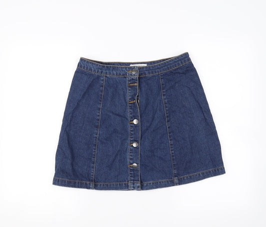 Glamorous Womens Blue   Mini Skirt Size 10