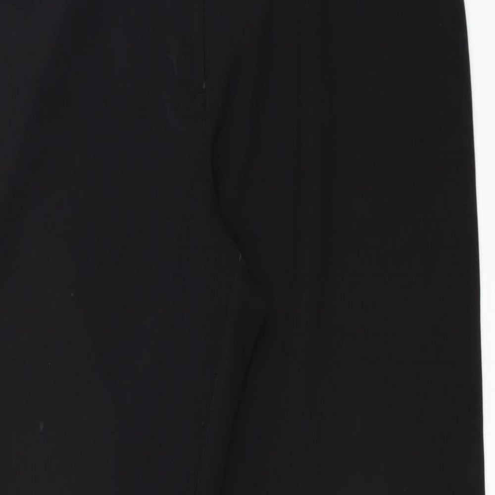 Marks and Spencer Womens Black   Trousers  Size 14 L30 in