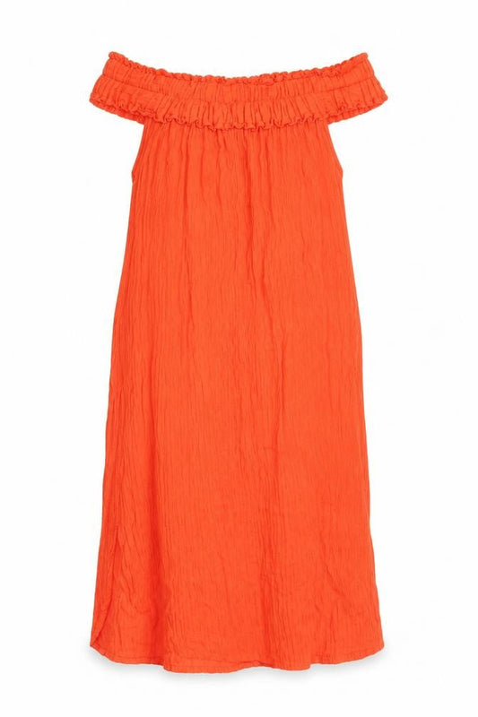 Next Womens Orange   Shirt Dress  Size 8  - Beach