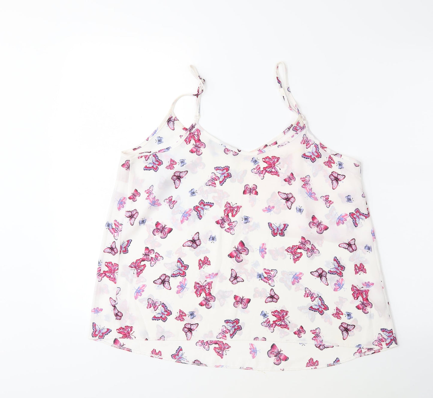 Atmosphere Womens Pink Floral  Basic Blouse Size 14
