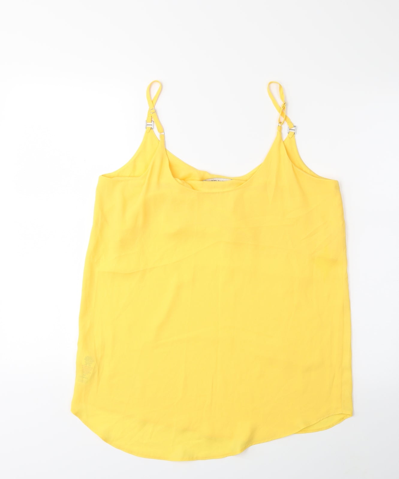 Dorothy Perkins Womens Yellow   Basic Blouse Size 12