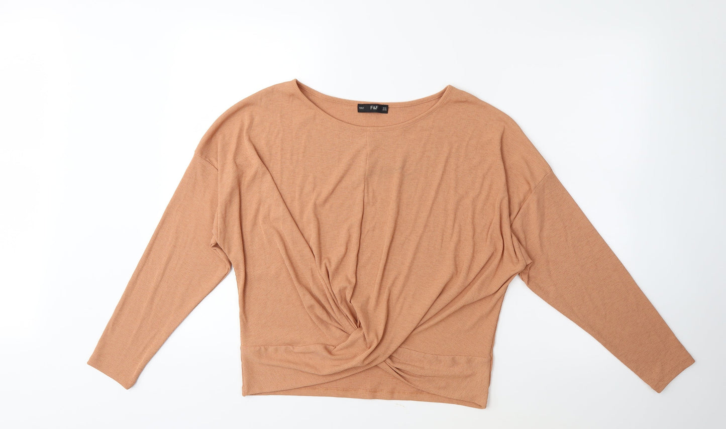 F&F Womens Brown   Pullover Jumper Size 14