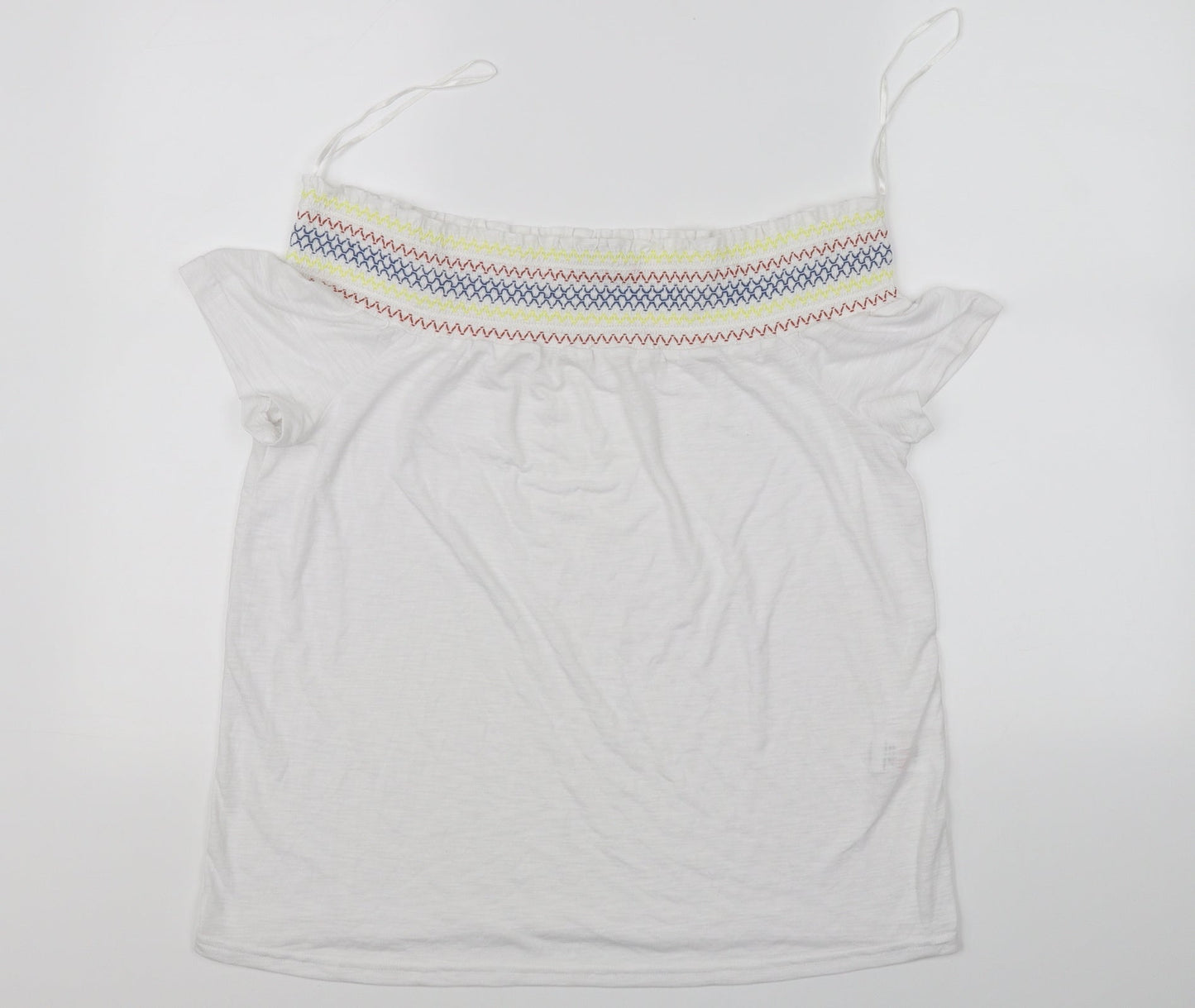 Papaya Womens White   Basic Blouse Size 12
