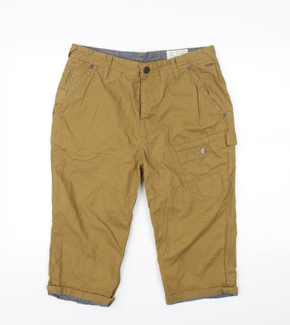 Additional front view of Next men’s beige trousers, size 30, in, 20-inch leg