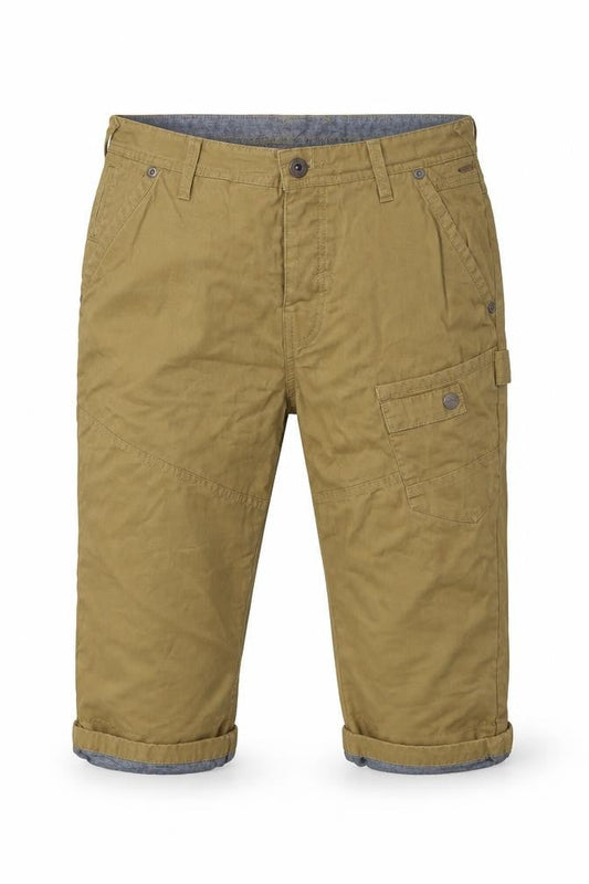 Front view of Next men’s beige trousers, size 30, in, 20-inch leg