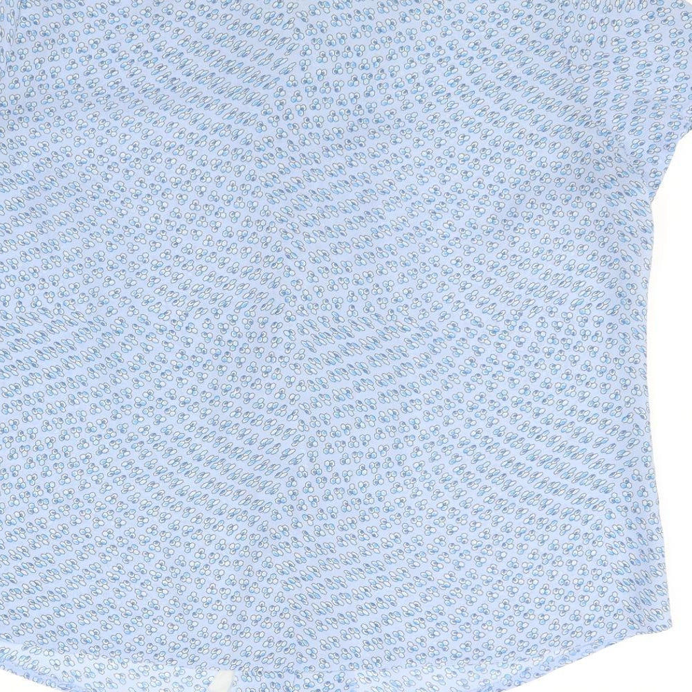 Sora Woman Womens Blue   Basic Button-Up Size 18