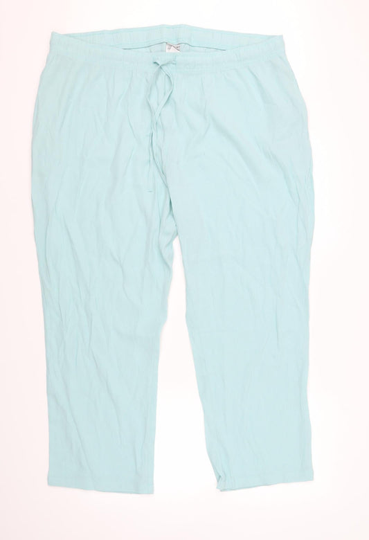 Damart Womens Blue   Trousers  Size 26 L32 in