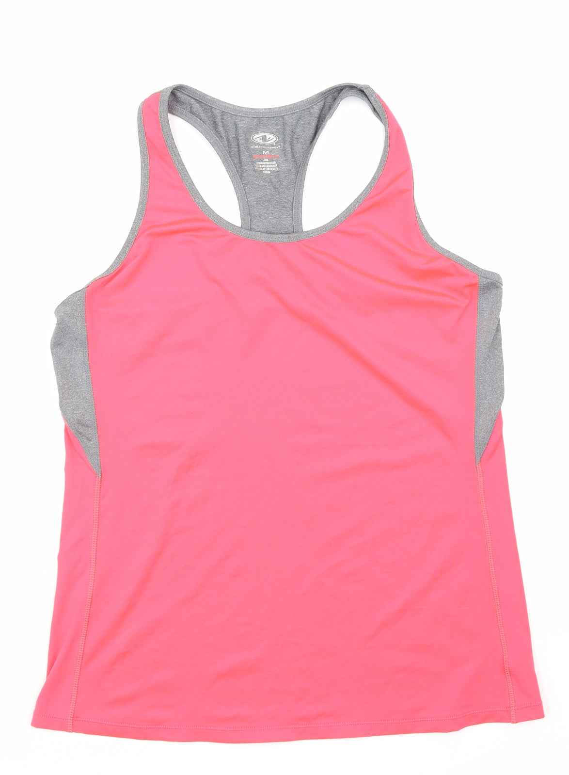 Athletic Works Womens Pink   Basic T-Shirt Size M