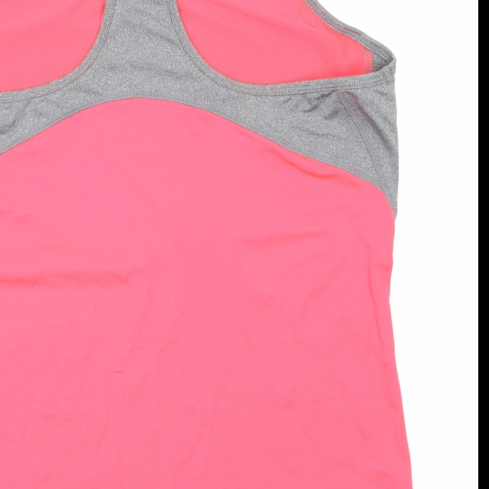Athletic Works Womens Pink   Basic T-Shirt Size M