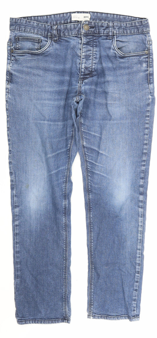 easy denim Womens Blue  Denim Skinny Jeans Size 36 in L32 in