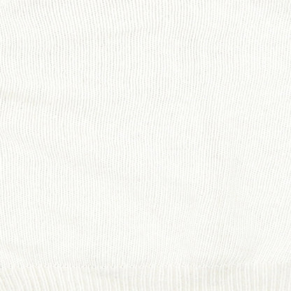 Brand and care label for Topshop women’s beige jumper, size UK 8