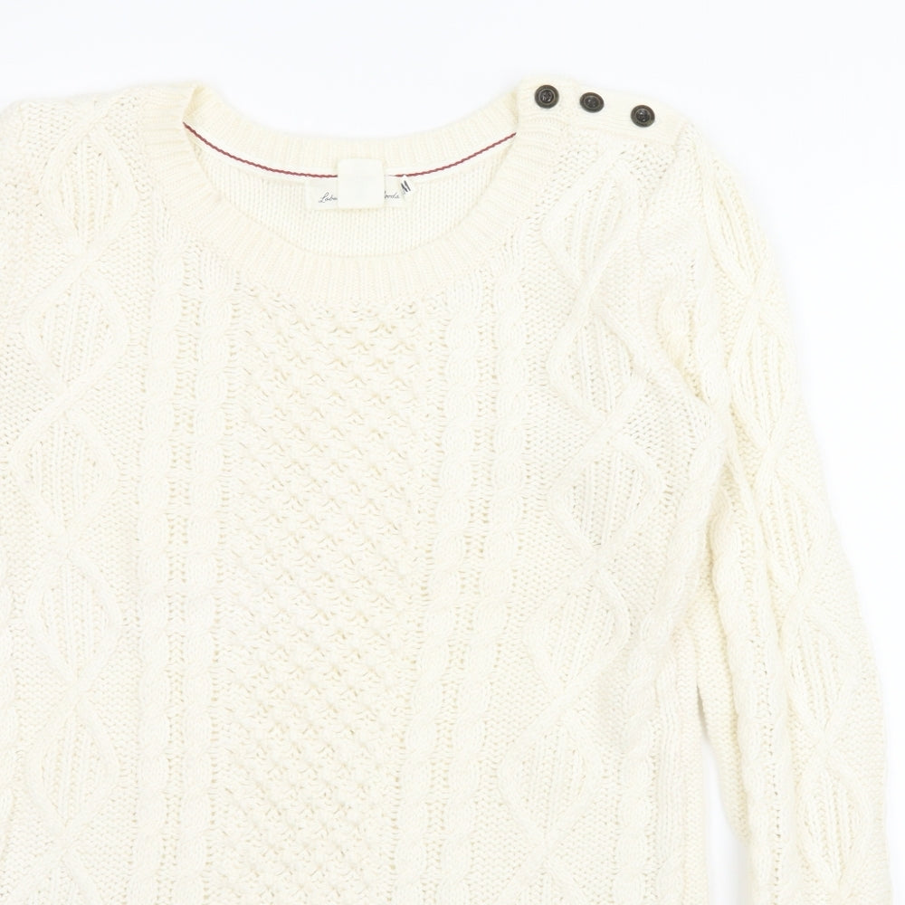 H&M Womens Beige   Pullover Jumper Size S