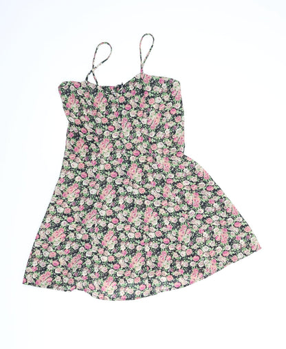 Preloved Sense Womens Multicoloured Floral  A-Line  Size M - Front
