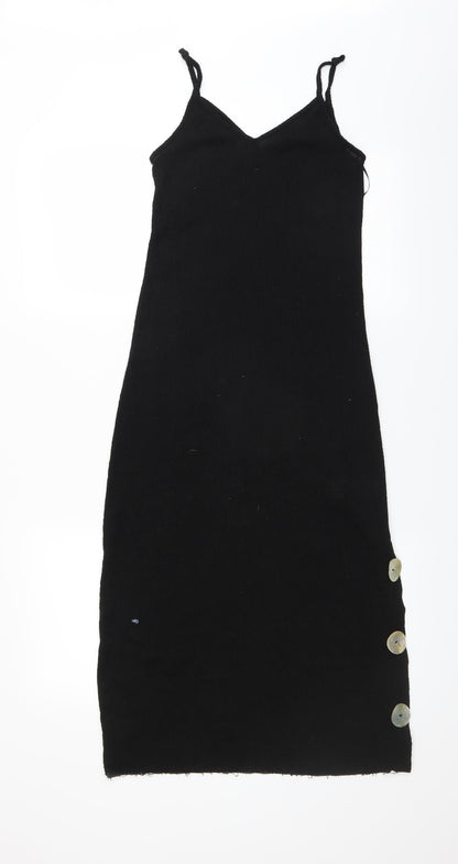 Preloved Primark Womens Black   Shift  Size 4 - Front