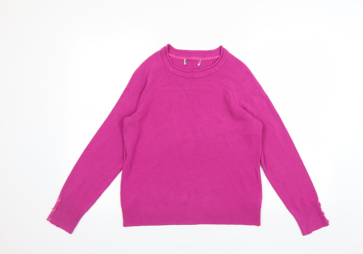 Marks and Spencer Womens Purple   Pullover Jumper Size 14