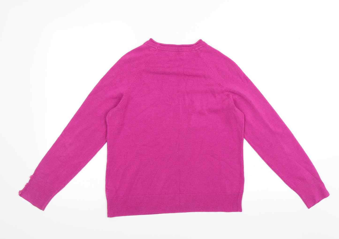 Marks and Spencer Womens Purple   Pullover Jumper Size 14