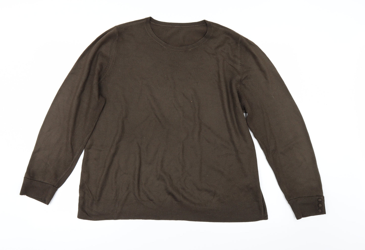 BHS Womens Brown   Pullover Jumper Size 18
