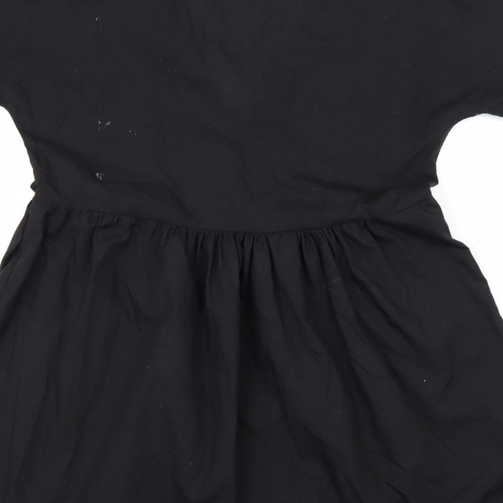 I SAW IT FIRST Womens Black   Tunic Blouse Size 6