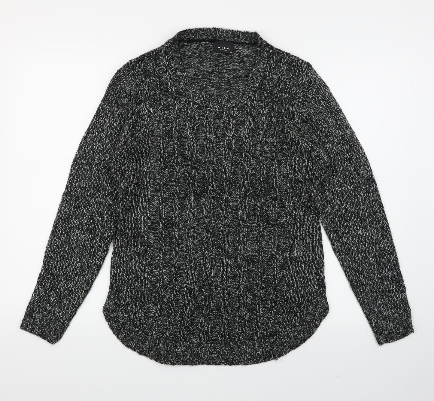 VILA Womens Black   Pullover Jumper Size M