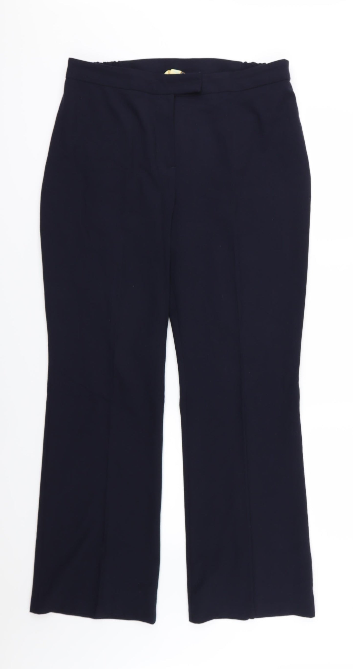 Agenda Womens Blue  Rayon Trousers  Size 16 L30 in