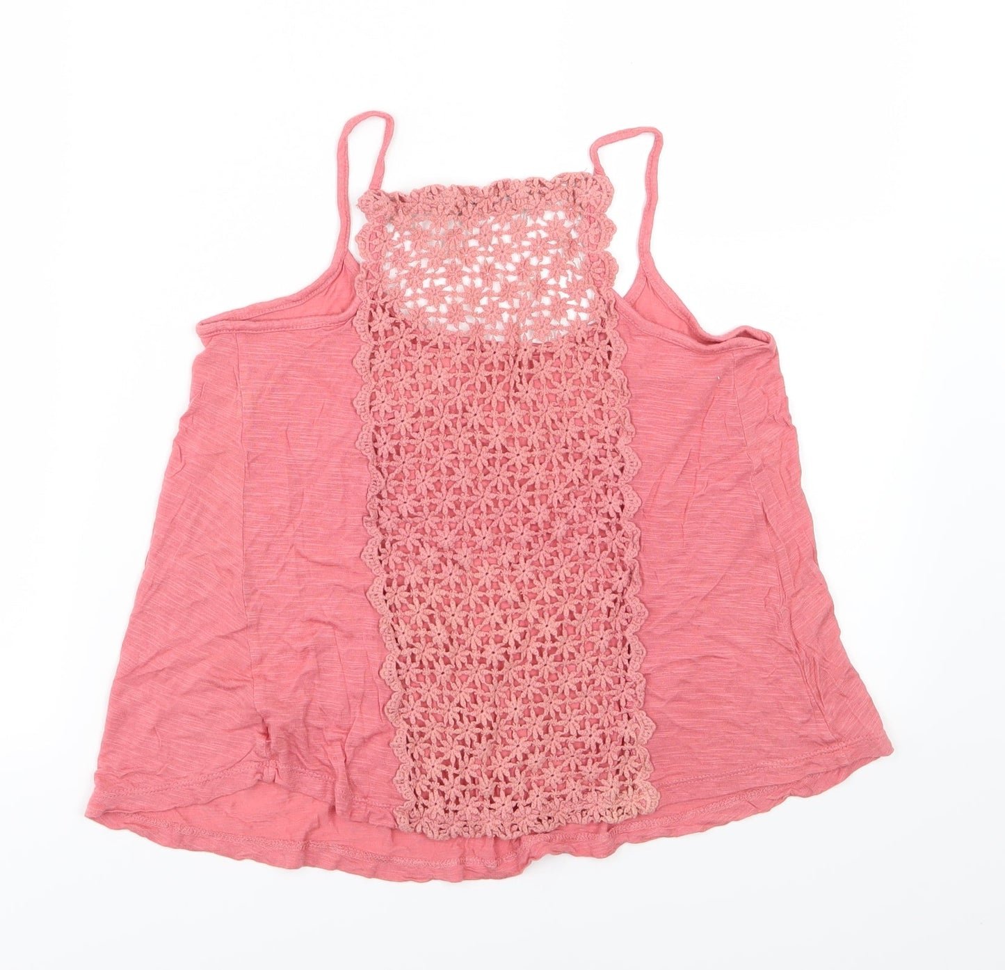 Primark Womens Pink  Jersey Basic Tank Size 12