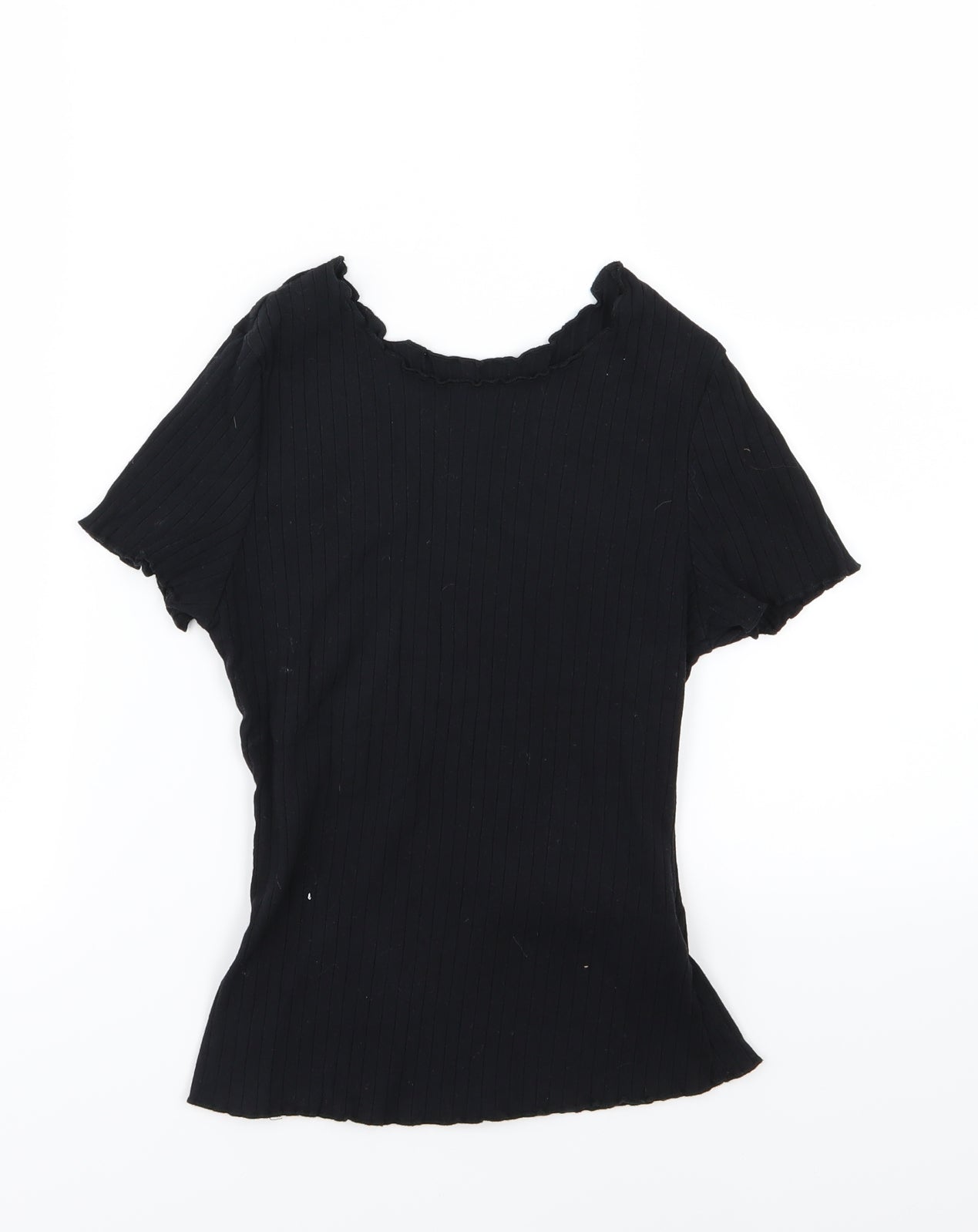 SheIn Womens Black  Knit Pullover Jumper Size S