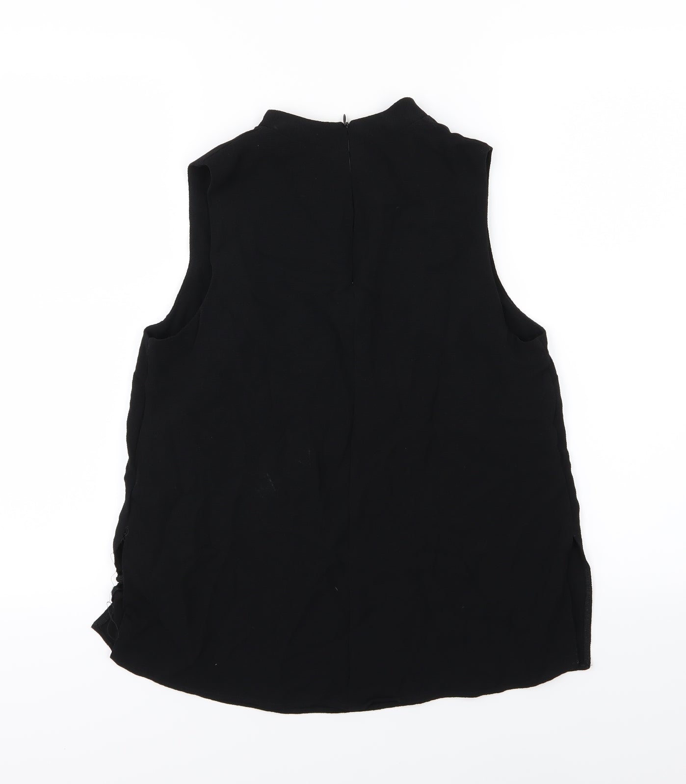 Topshop Womens Black   Basic Blouse Size 10