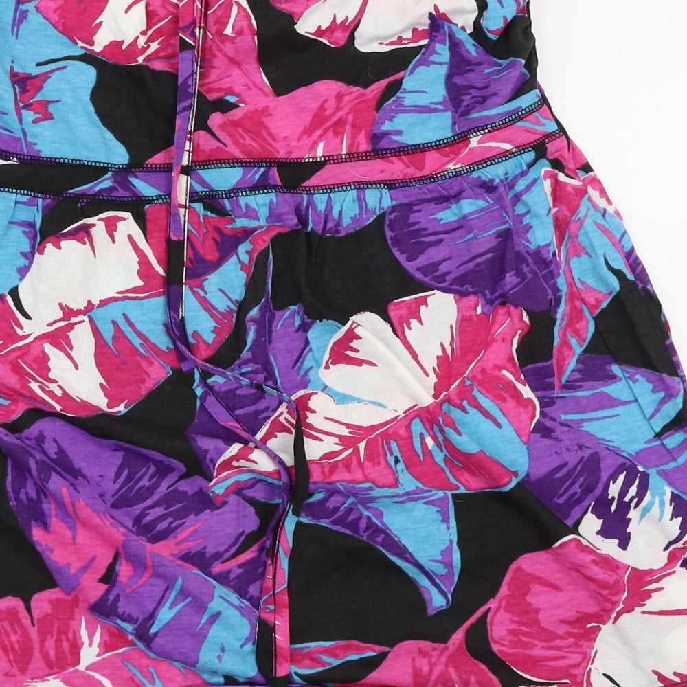 George Womens Multicoloured Floral  A-Line  Size 14