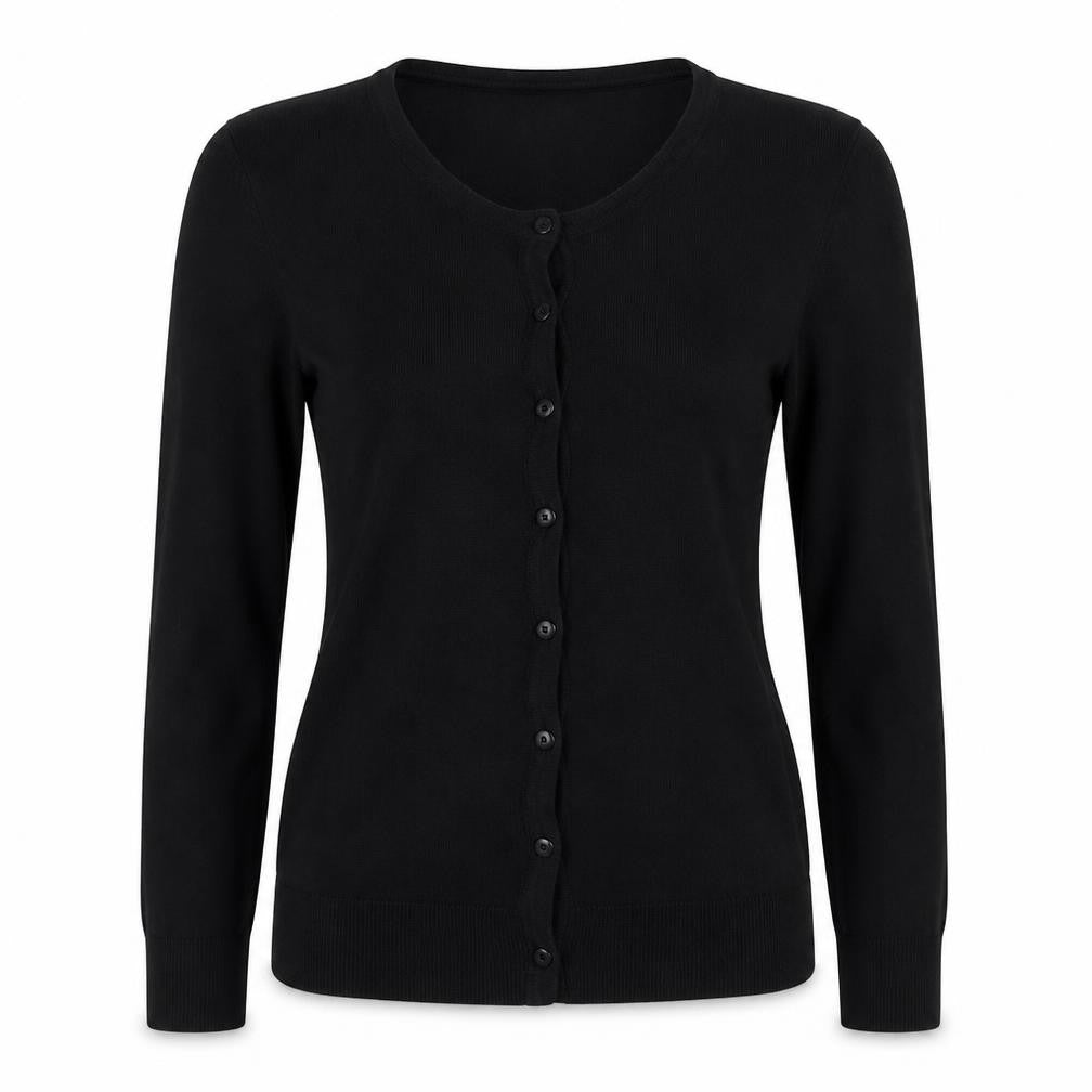 H&M Womens Black   Cardigan Jumper Size 4