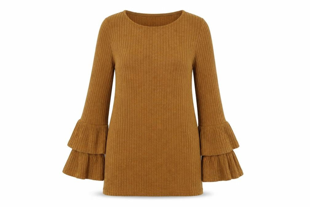 Parisian Womens Yellow   Pullover Jumper Size 12